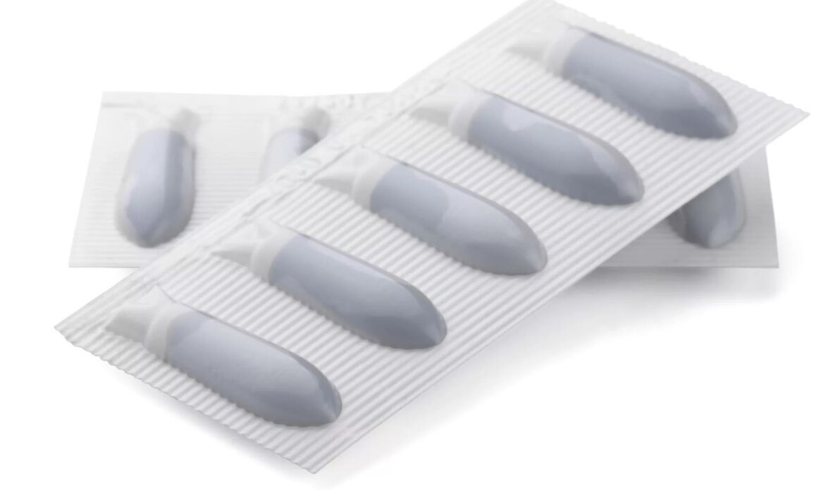 Candles from prostatitis