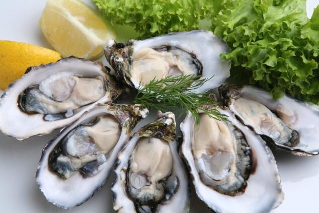 oysters to increase strength